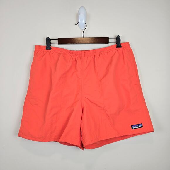 Patagonia Baggies Shorts Mens Size XL 5" Inseam Pimento Red Lined 57022 - Picture 1 of 4
